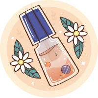 forme de fleur décorative